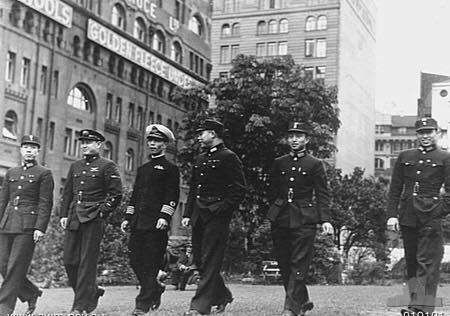 Chinese military attachés in Sydney, Australia, 1945