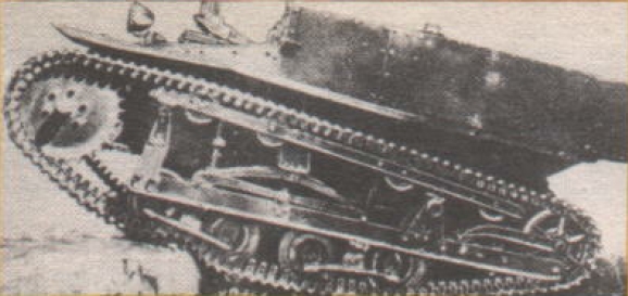 Polish Army Carden Loyd tankette, 1930s