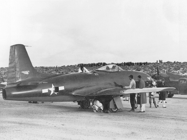 XP-80 prototype jet fighter 'Lulu-Belle', 1945