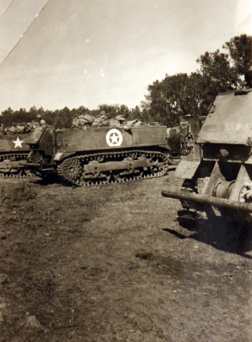 US Army vehicles, Italy, 1945