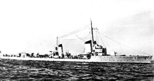 German torpedo boat Albatros, circa 1930s