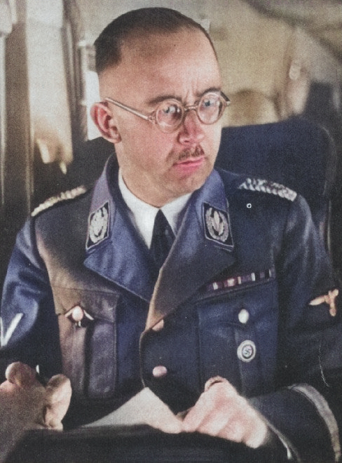 Heinrich Himmler, 1945 [Colorized by WW2DB]