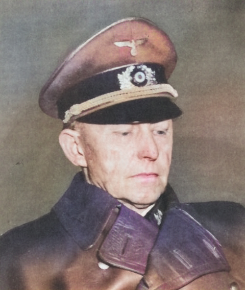 Alfred Jodl, date unknown [Colorized by WW2DB]