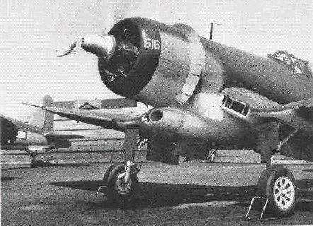 XF4U-3 Corsair aircraft, 1946; seen in Jun 1946 issue of US Navy publication Naval Aviation News