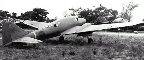 Ki-46 resting on an airfield, circa 1940s