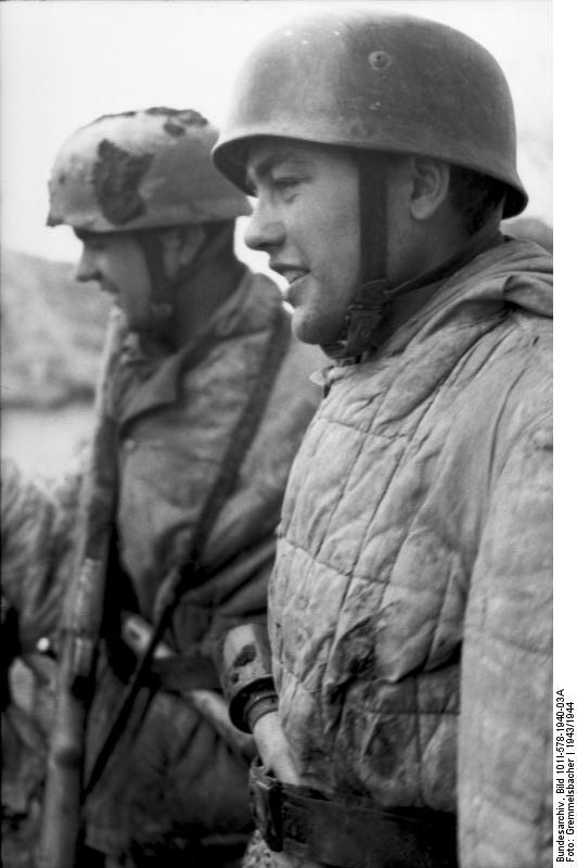 German paratroopers at Monte Cassino, Italy, 1943-1944