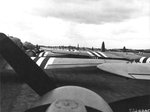 C-47 Skytrains and Horsa gliders from the 438th Troop Carrier Group lined up at Greenham Common, Newbury, Berkshire, England, prior to the D-Day invasion of France.