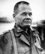 Marine Col Chesty Puller commanding the 1st Marines in Korea, Nov 22, 1950.