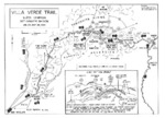 Map of the Villa Verde trail used by the US 32nd Infantry Division during the Luzon Campaign, Jan 30 through May 28, 1945