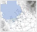 Map of landing beaches in Lingayen Gulf, Luzon, Philippine Islands, 9 Jan 1945