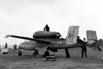 German He-162 Volksjäger on public display after the war in Hyde Park, London, England, United Kingdom, 14 Sep 1945