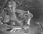 Underground munitions plant, Takatsuki, Osaka Prefecture, Japan, Oct 1945