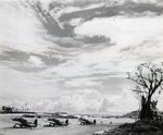 TBF-1 Avengers on the coral ramp at Munda airfield, New Georgia, Solomon Islands, late 1943.