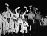 Victory celebration, Waikiki, Oahu, US Territory of Hawaii, 15 Aug 1945, photo 3 of 4