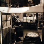 Microscope room, Shinagawa Hospital, Tokyo, Japan, Sep 1945