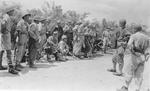 Brigadier General Stanley Arms speaking to US and Chinese officers, Myitkyina, 17 Jul 1944