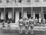 Lieutenant General Joseph Stilwell awarding medals, India, mid-1942