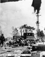 US Marines fighting on Saipan, Mariana Islands, Jun-Jul 1944