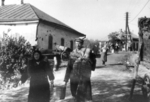 Jews being rounded up outside Lubny, Ukraine, 16 Oct 1941