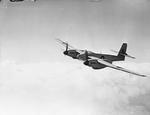 Welkin Mk I aircraft in flight, 1940s