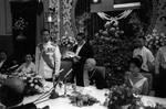 President Chiang Kaishek and Song Meiling entertaining King Rama IX and Queen Queen Sirikit of Thailand, Grand Hotel, Taipei, Taiwan, Republic of China, 5 Jun 1963, photo 2 of 4