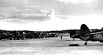 A squadron of PV-1 Ventura patrol planes on the ramp at Ault Field, NAS Whidbey Island, Washington, United States, mid 1944.