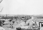 US Marines on Okinawa, Japan, 1945