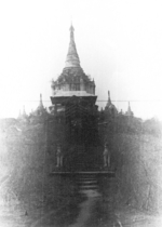 Temple, near Lashio, Burma, 1945; photograph taken by a member of US 5332nd Brigade (Provisional)