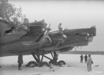 Soviet TB-3 heavy bomber captured by Finnish forces, Kuhmo-Sauna Lake, Kainuu, Finland, 14 Mar 1940