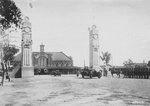 Crown Prince Hirohito at Taichu Station, Taiwan, 19 Apr 1923