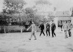 Crown Prince Hirohito at Taihoku Normal School, Taiwan, 18 Apr 1923