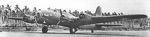 B-17E bomber of 42nd Bomb Squadron of USAAF 11th Bomb Group at Henderson Field, Guadalcanal, Solomon Islands, 1943