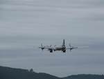 B-29 Superfortress bomber in flight, Reading Regional Airport, Pennsylvania, United States, 3 Jun 2018, photo 1 of 2