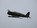 B5N replica torpedo bomber in flight, Reading Regional Airport, Pennsylvania, United States, 3 Jun 2018