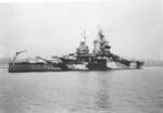 USS New Mexico, Puget Sound Navy Yard, Bremerton, Washington, United States, late Oct 1944