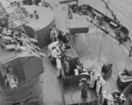 Scene aboard USS New Jersey, date unknown