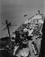 View of USS New Jersey