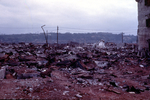 Ruins of Tokyo or Yokohama, Japan, fall 1945