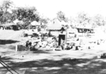 US 5332nd Brigade (Provisional) unpacking supplies at Camp Landis, northern Burma, Dec 1944