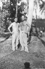 Sam Pierson and Ben Robertson of the US Army Medical Detachment 1340, Fiji, 1942-1944