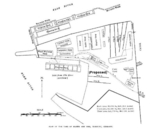 Layout drawing of Blohm und Voss shipyard, Hamburg, 1907