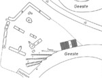 Shipyard modernization plan of Rickmers shipyard, Bremerhaven, Germany, drawn in 1892