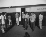 US servicemen at the rail station, Calcutta, India, late 1944