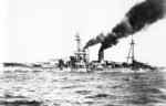 Ise underway, 12 Sep 1917