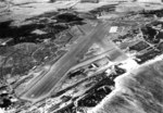 Sep 1944 aerial photo looking south-southwest showing Kahului Naval Air Station on Maui, Hawaii.