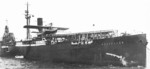 Deutsche Luft Hansa flying boat tender Westfalen in the Atlantic Ocean, 1933; note Wal flying boat