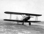 N3N-3 aircraft of US Department of Agriculture Bureau of Entomology and Plant Quarantine at rest, Portland, Oregon, United States, 23 Dec 1948