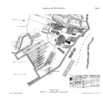 Plan of Howaldtswerke Kiel shipyard, 1878