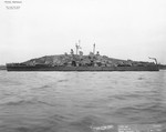 Cruiser USS Pasadena laying off Mare Island Naval Shipyard, California, United States, 2 May 1946.