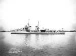 Destroyer USS Shaw at the Philadelphia Navy Yard, 26 Jan 1937. Photo 1 of 2.